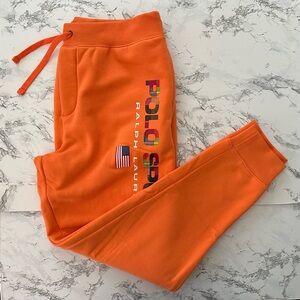 Polo Sport Ralph Lauren Patchwork Racing Polo Sport Jogger Pants PWing Men Sizes